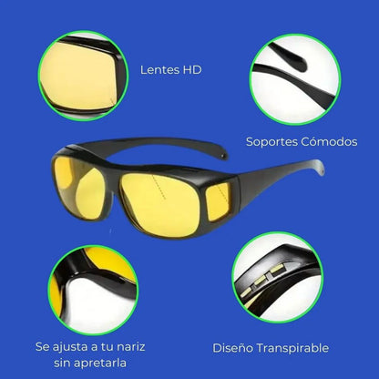 2 x 1 | GAFAS VISIÓN HD ANTIRREFLEJO PARA CONDUCCIÓN