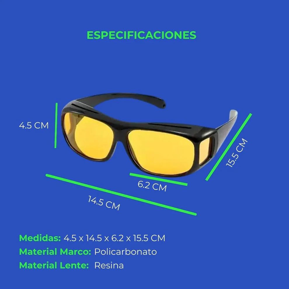 2 x 1 | GAFAS VISIÓN HD ANTIRREFLEJO PARA CONDUCCIÓN